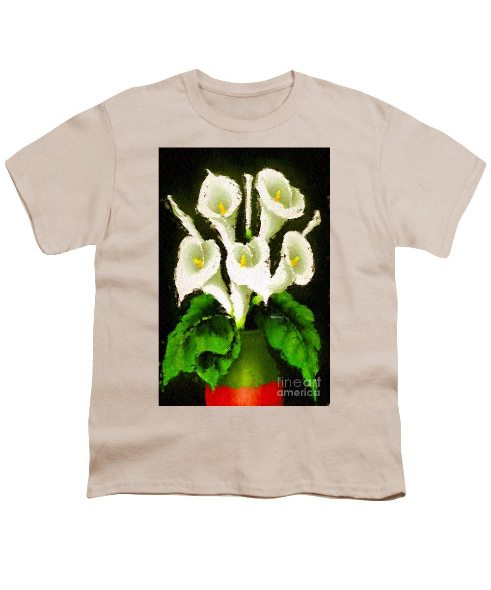 Youth T-Shirt - Abstract Flower 079