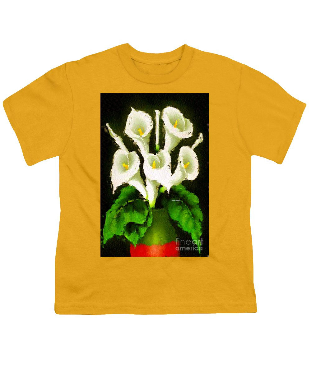 Youth T-Shirt - Abstract Flower 079