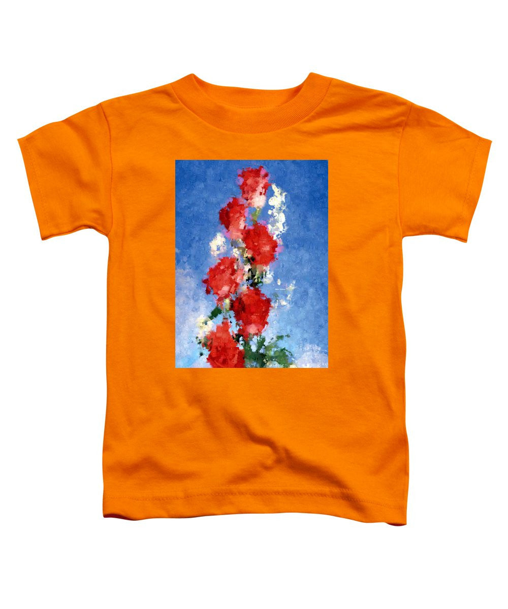 Toddler T-Shirt - Abstract Flower 0792