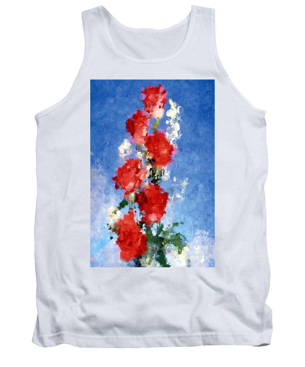 Tank Top - Abstract Flower 0792
