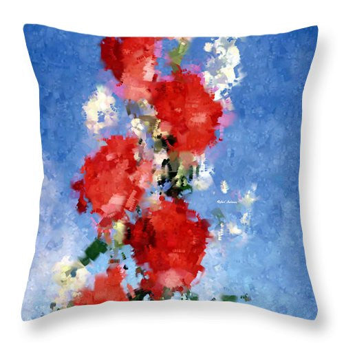 Throw Pillow - Abstract Flower 0792