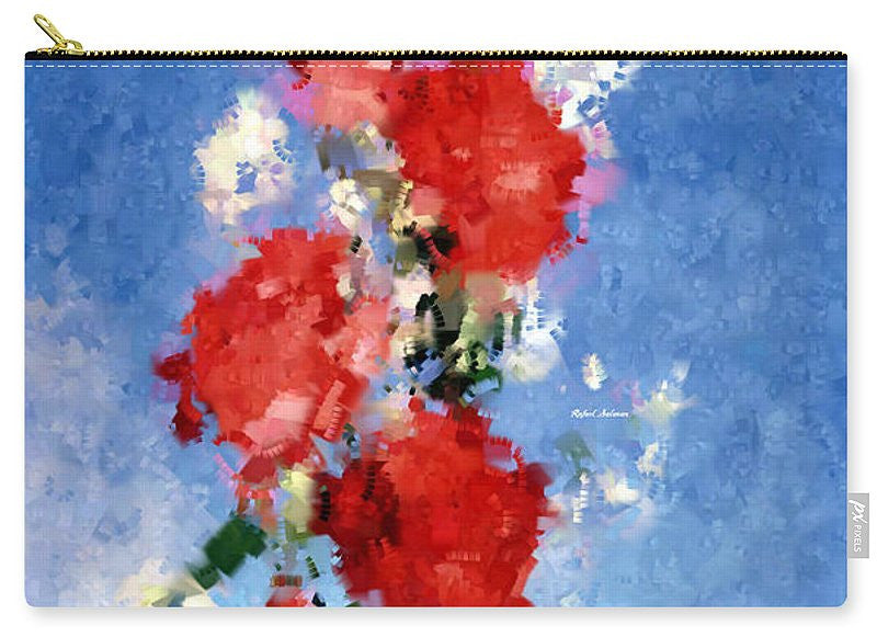 Carry-All Pouch - Abstract Flower 0792