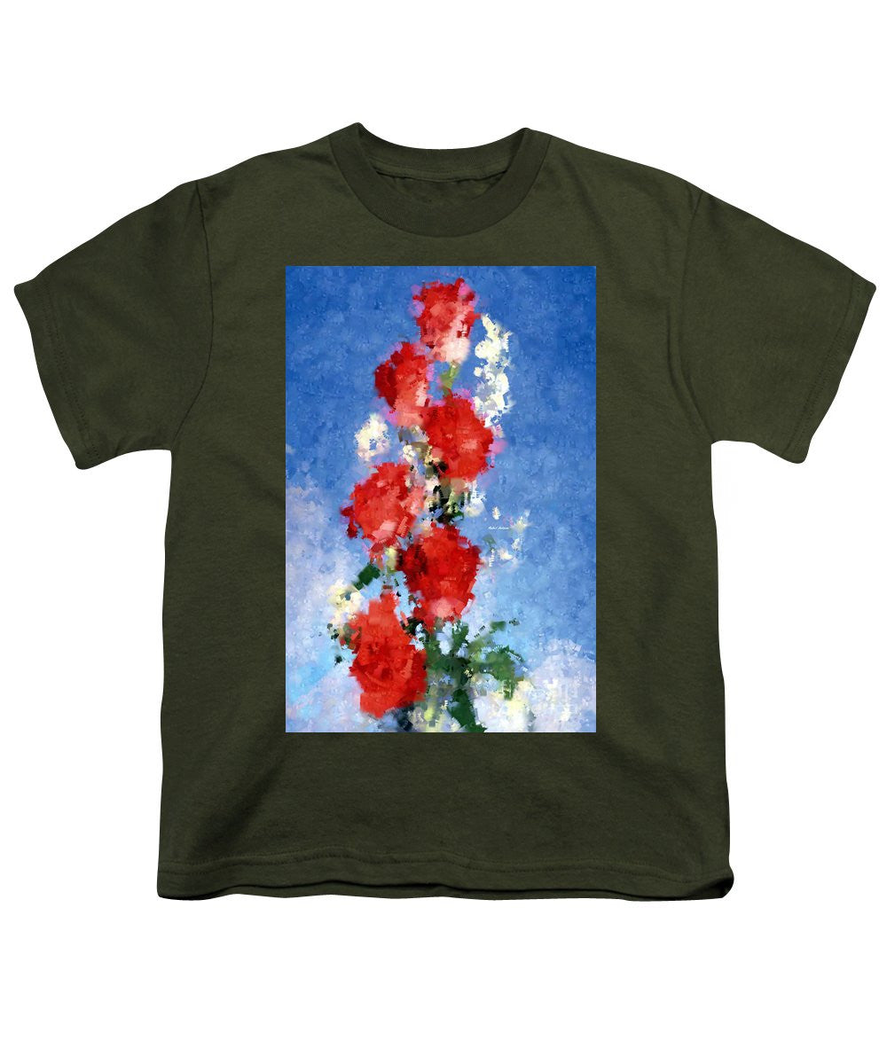 Youth T-Shirt - Abstract Flower 0792