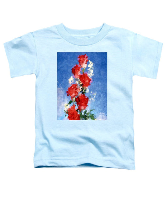 Toddler T-Shirt - Abstract Flower 0792