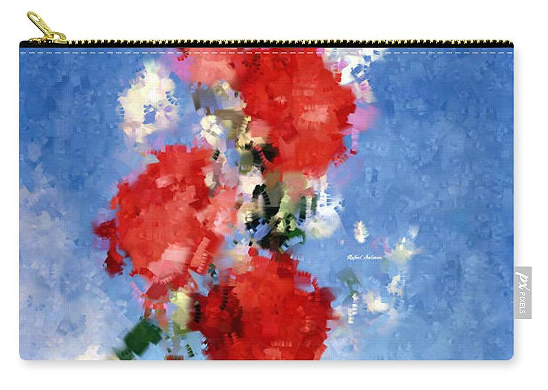 Carry-All Pouch - Abstract Flower 0792