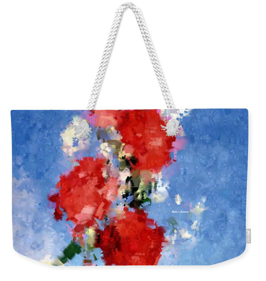 Sac fourre-tout de voyage - Fleur abstraite 0792