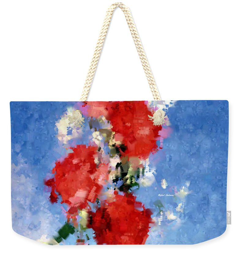 Weekender Tote Bag - Abstract Flower 0792