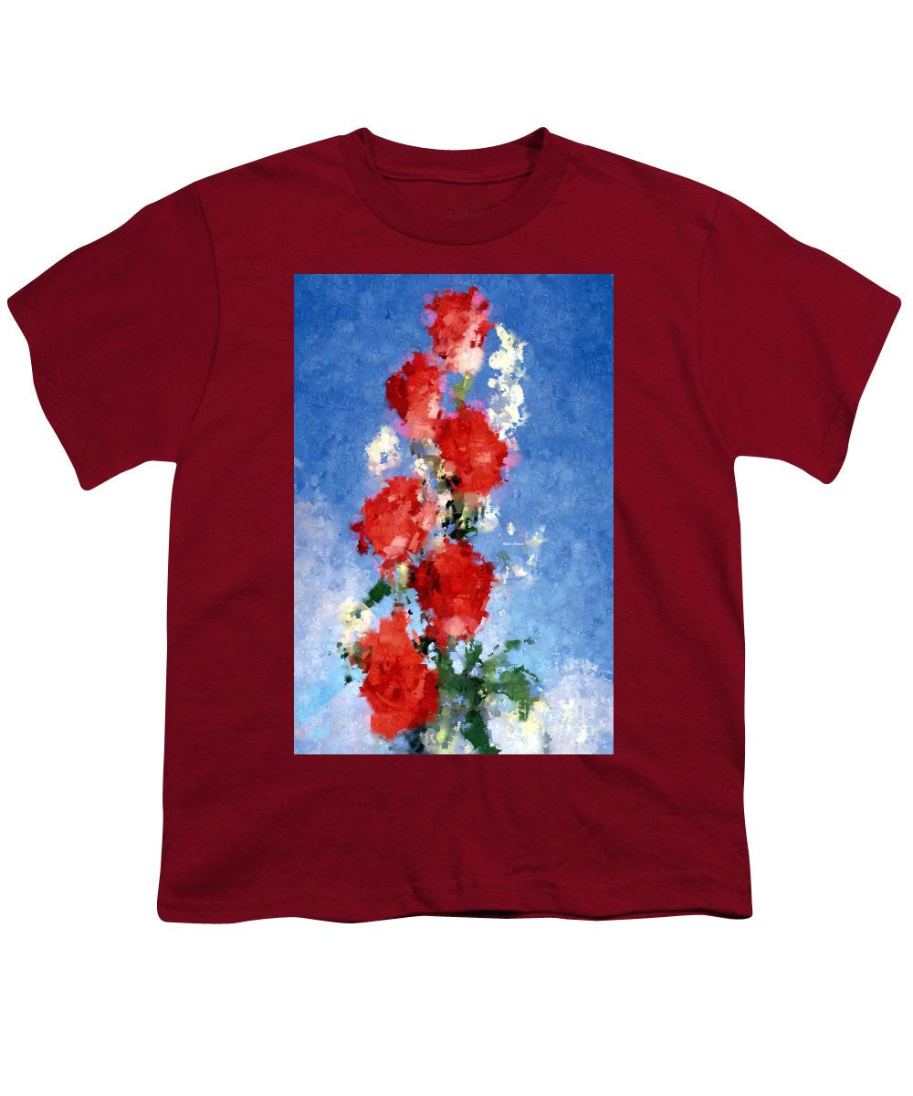 Youth T-Shirt - Abstract Flower 0792