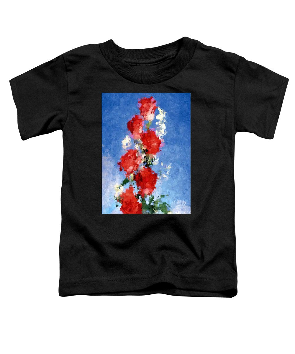 Toddler T-Shirt - Abstract Flower 0792
