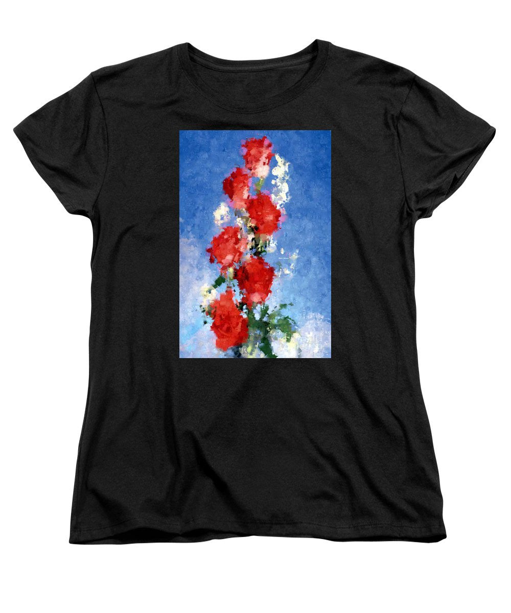 Women's T-Shirt (Standard Cut) - Abstract Flower 0792