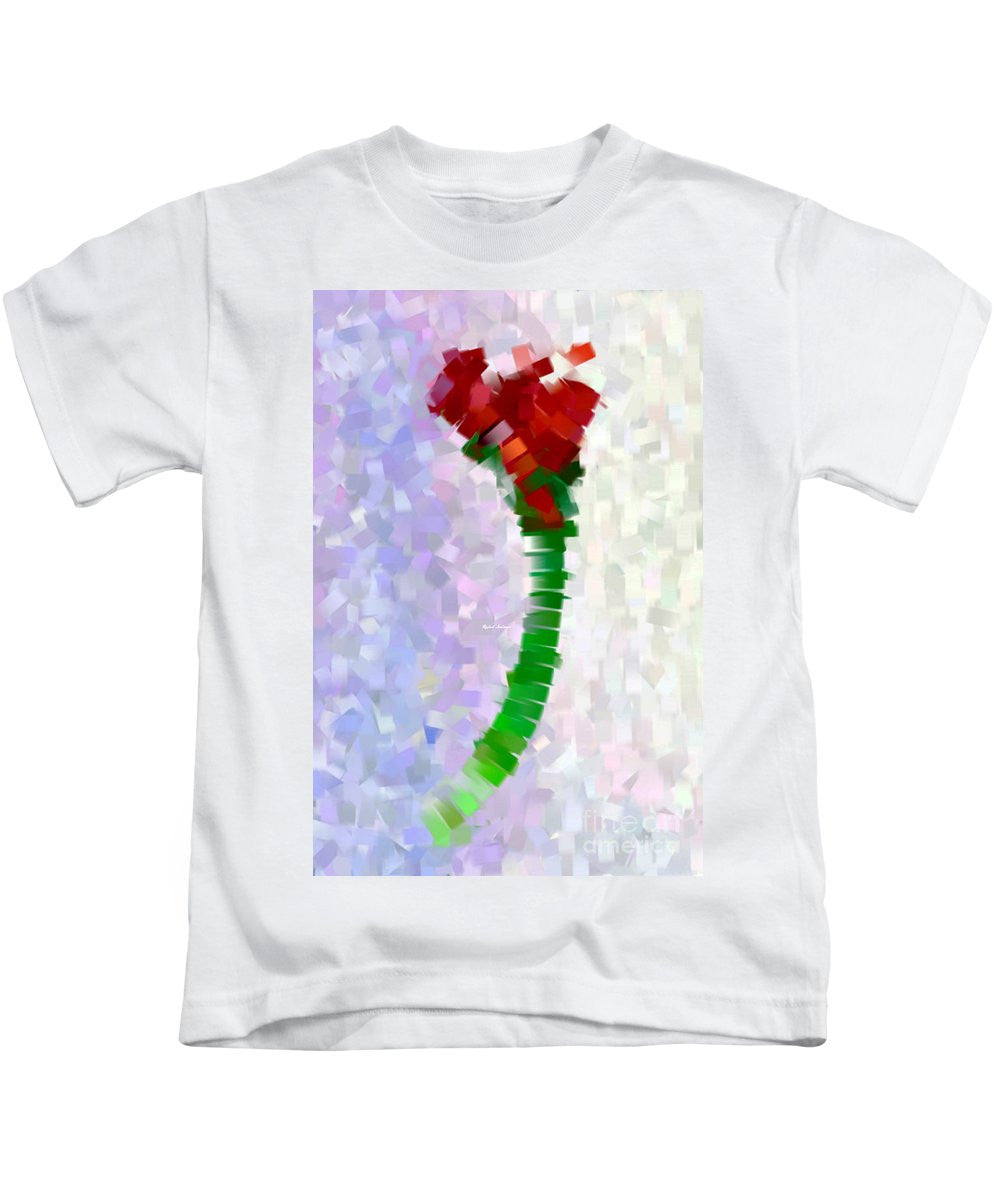Kids T-Shirt - Abstract Flower 0793