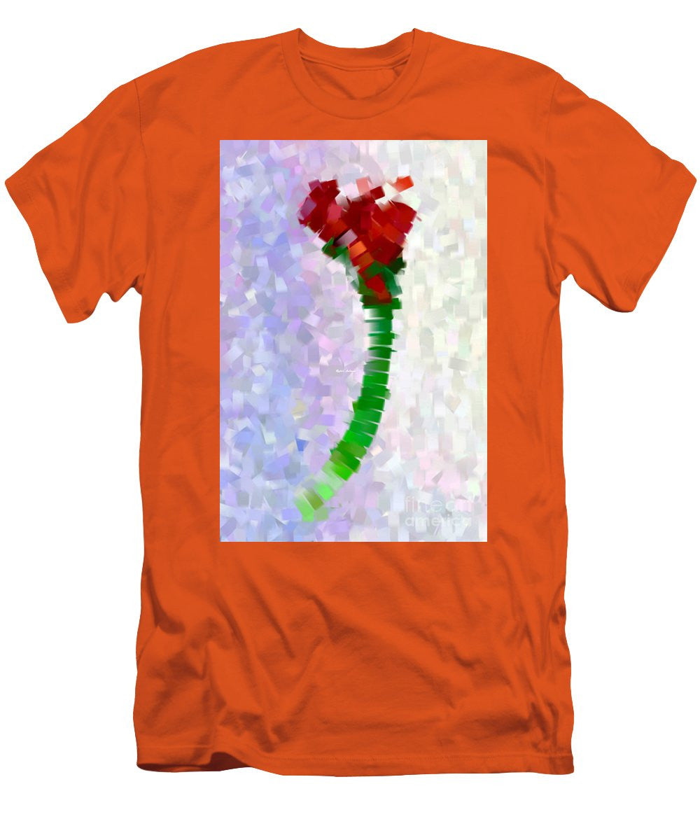 Men's T-Shirt (Slim Fit) - Abstract Flower 0793