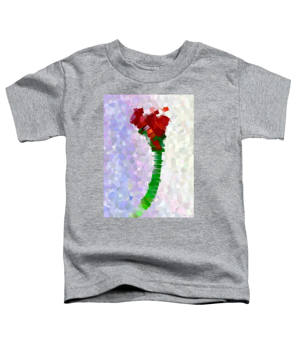 Toddler T-Shirt - Abstract Flower 0793