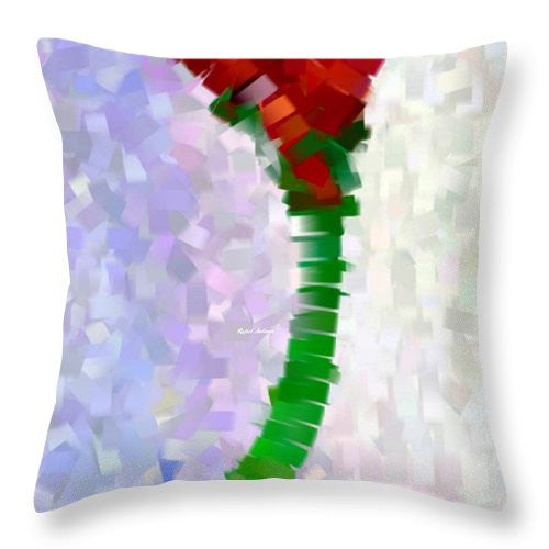 Coussin décoratif - Fleur abstraite 0793