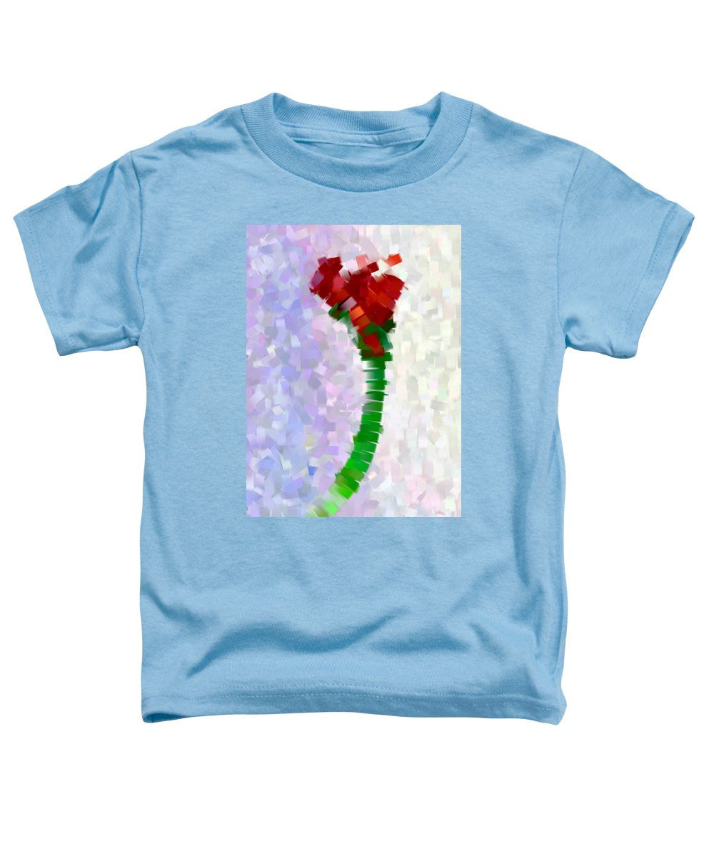 Toddler T-Shirt - Abstract Flower 0793
