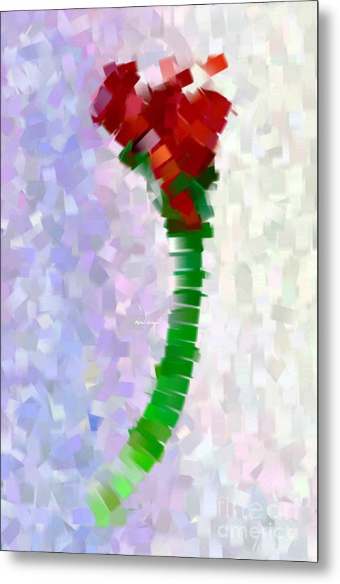 Metal Print - Abstract Flower 0793