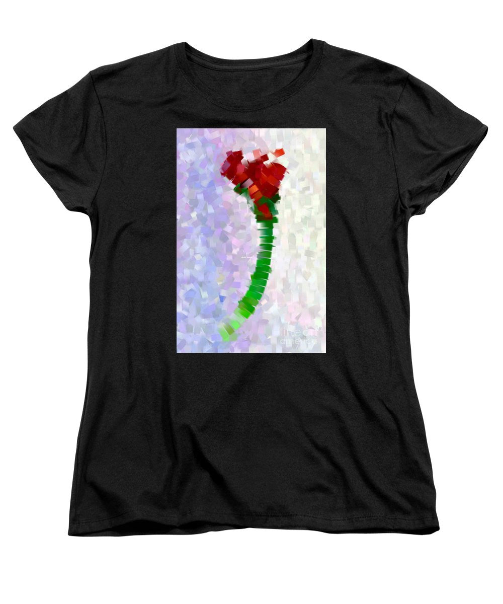 Women's T-Shirt (Standard Cut) - Abstract Flower 0793