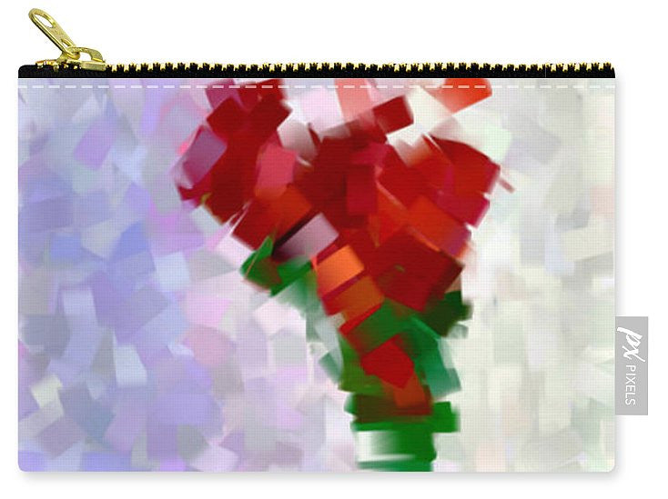 Carry-All Pouch - Abstract Flower 0793