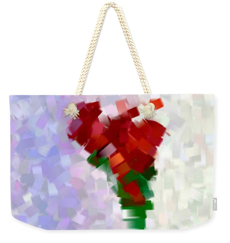 Weekender Tote Bag - Abstract Flower 0793
