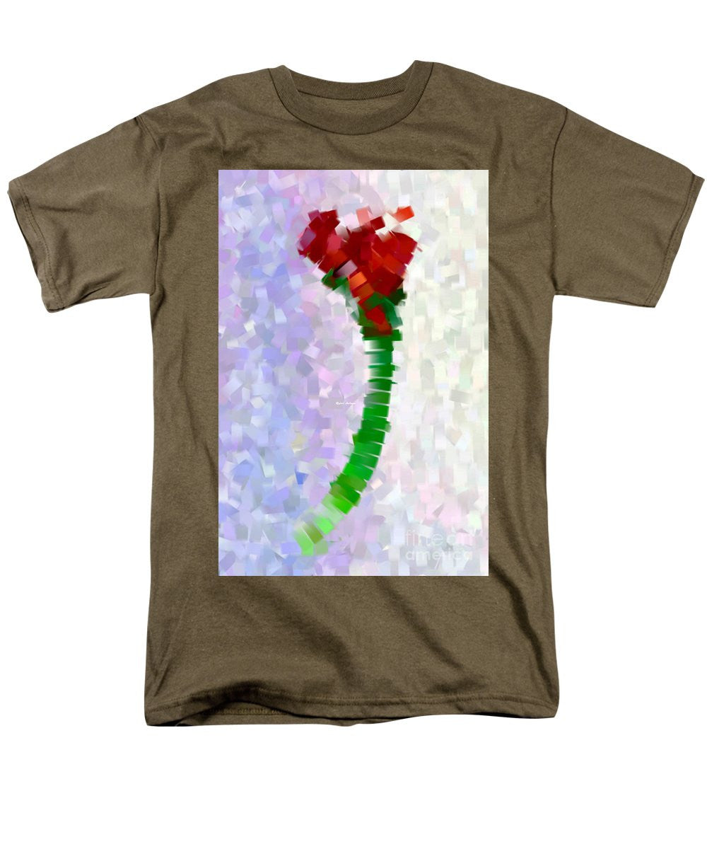 Men's T-Shirt  (Regular Fit) - Abstract Flower 0793