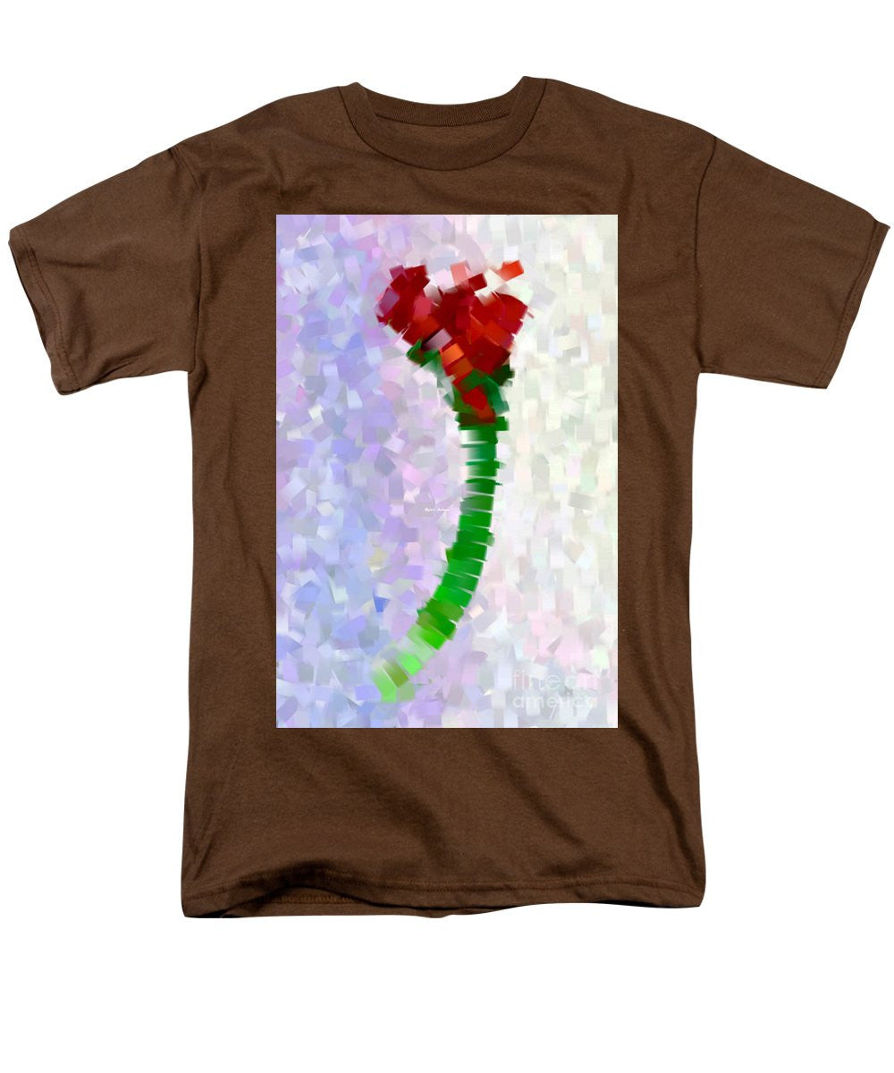 Men's T-Shirt  (Regular Fit) - Abstract Flower 0793