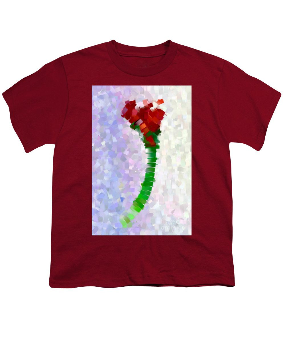 Youth T-Shirt - Abstract Flower 0793