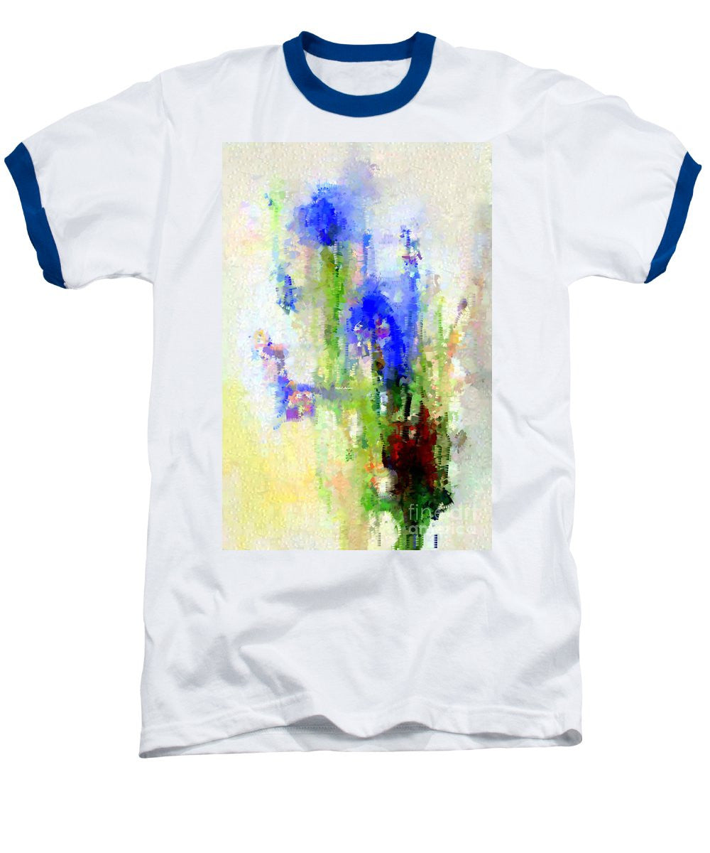 Baseball T-Shirt - Abstract Flower 0797