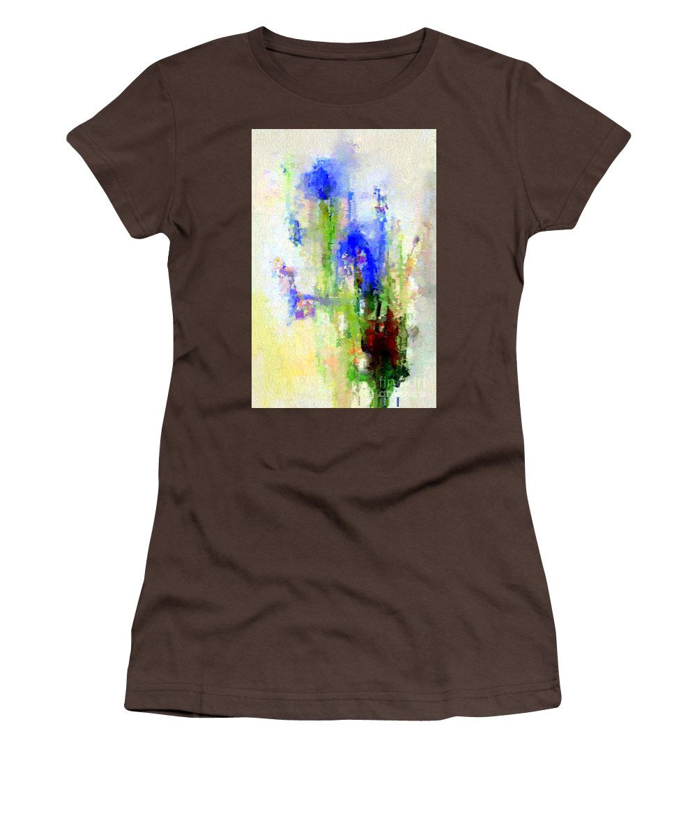 Women's T-Shirt (Junior Cut) - Abstract Flower 0797