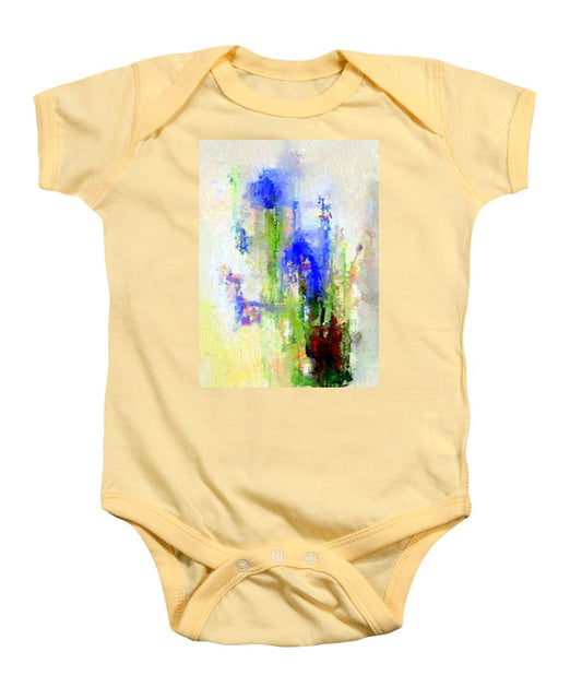 Baby Onesie - Abstract Flower 0797