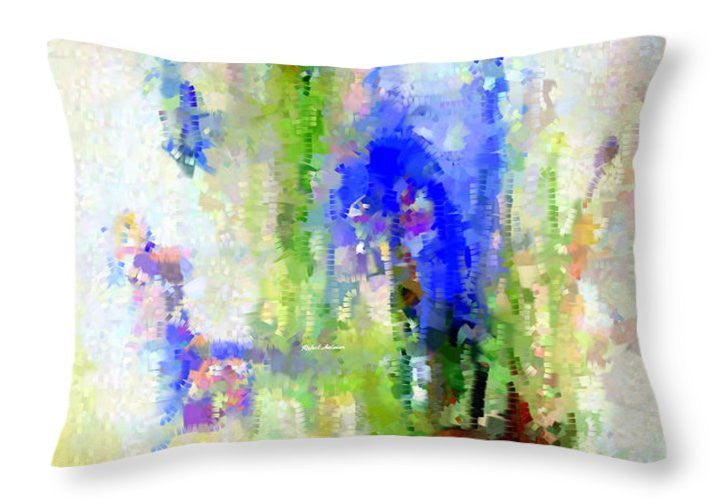 Throw Pillow - Abstract Flower 0797