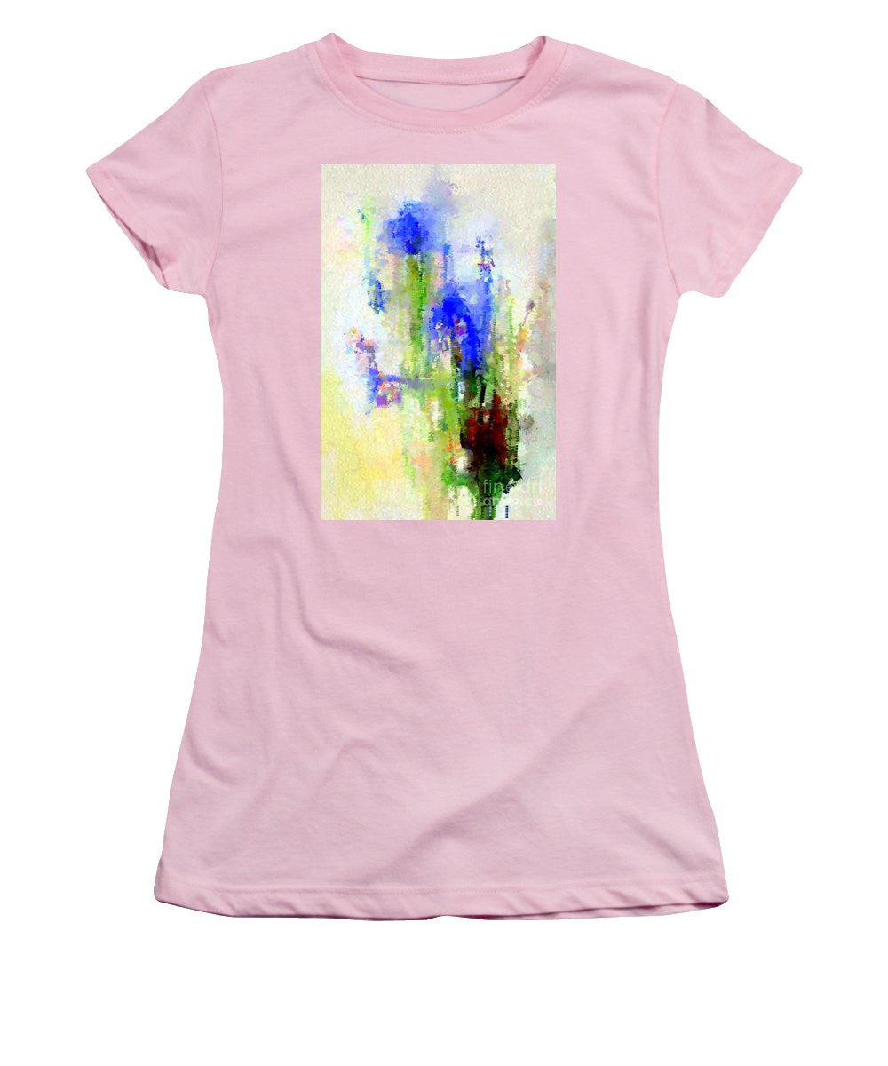 Women's T-Shirt (Junior Cut) - Abstract Flower 0797