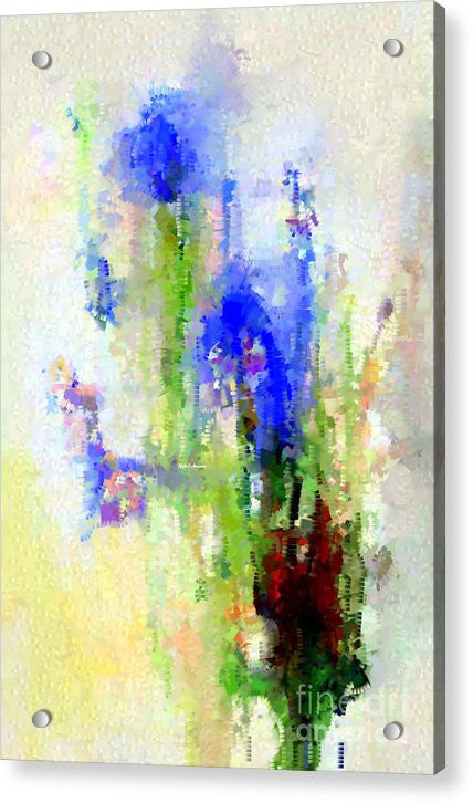 Acrylic Print - Abstract Flower 0797