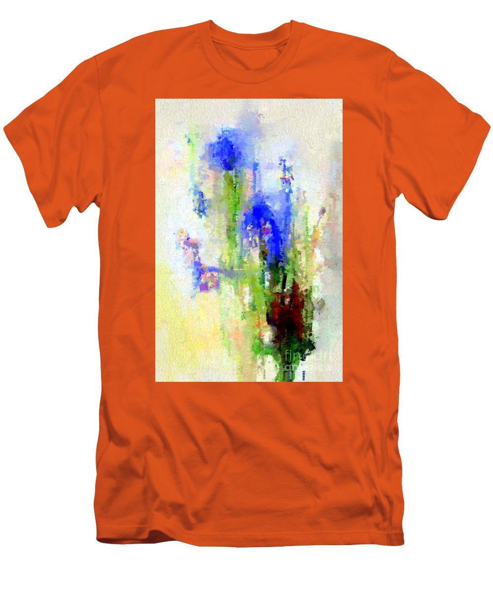 Men's T-Shirt (Slim Fit) - Abstract Flower 0797