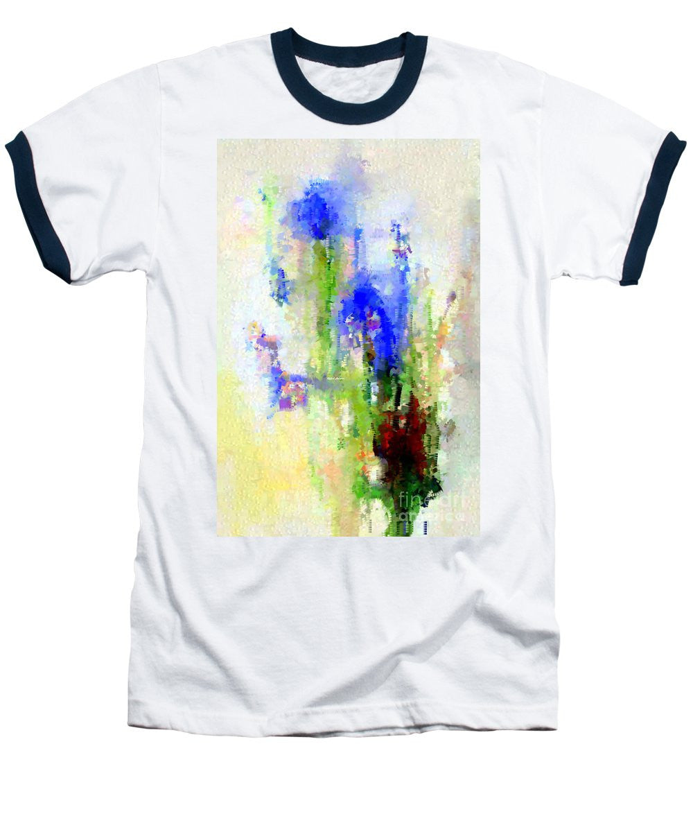 Baseball T-Shirt - Abstract Flower 0797