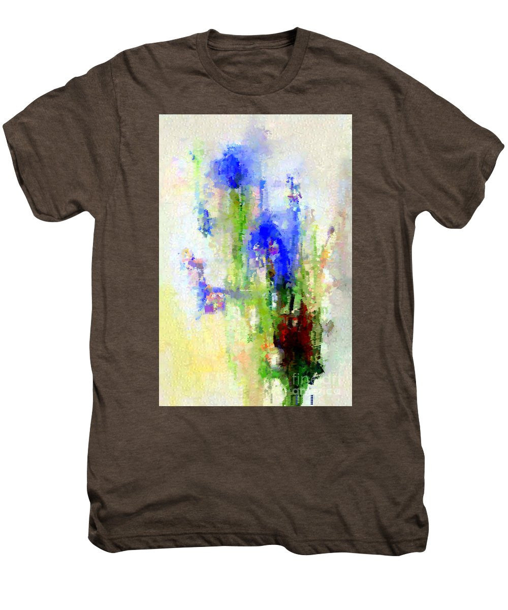 Men's Premium T-Shirt - Abstract Flower 0797