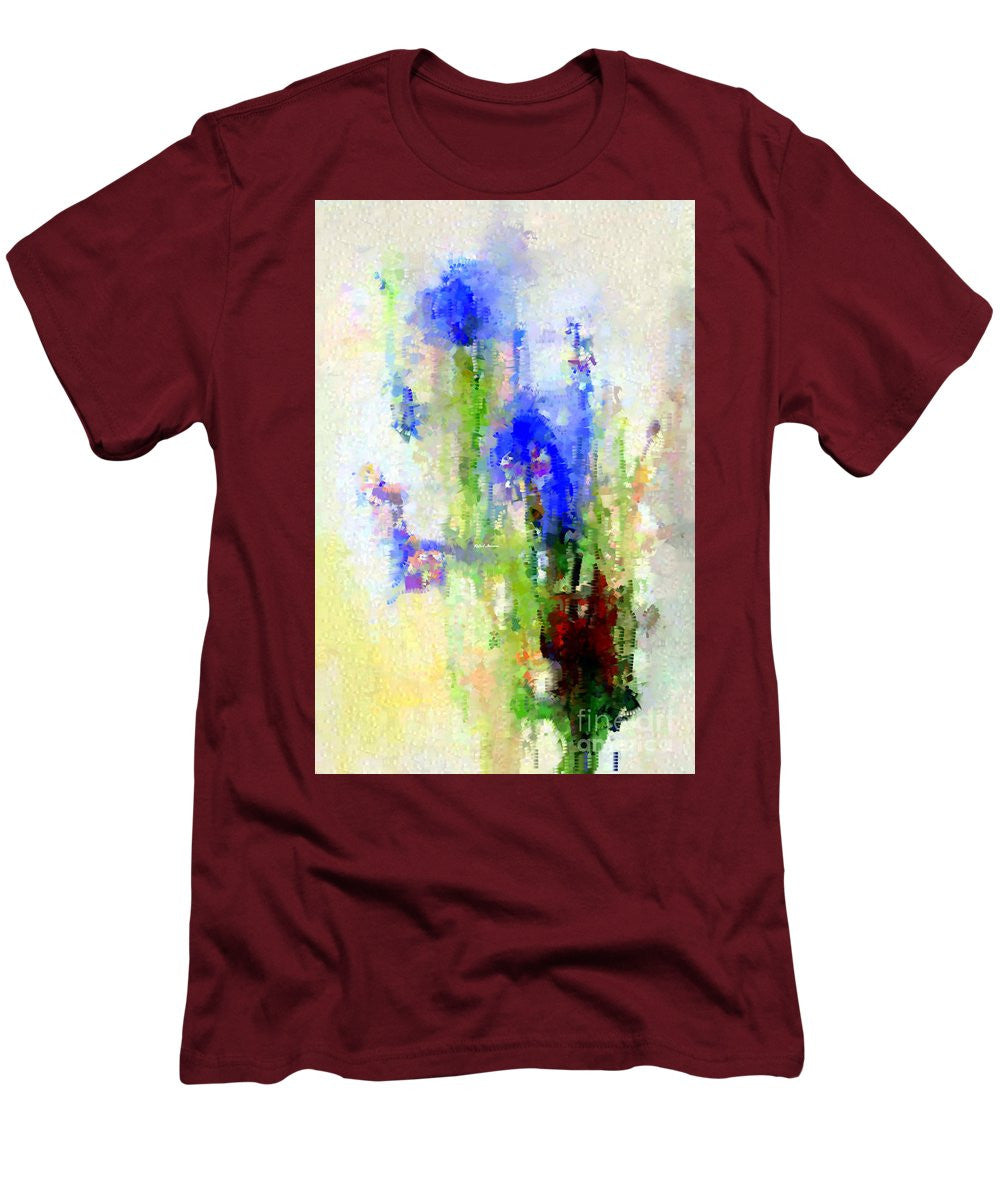 Men's T-Shirt (Slim Fit) - Abstract Flower 0797