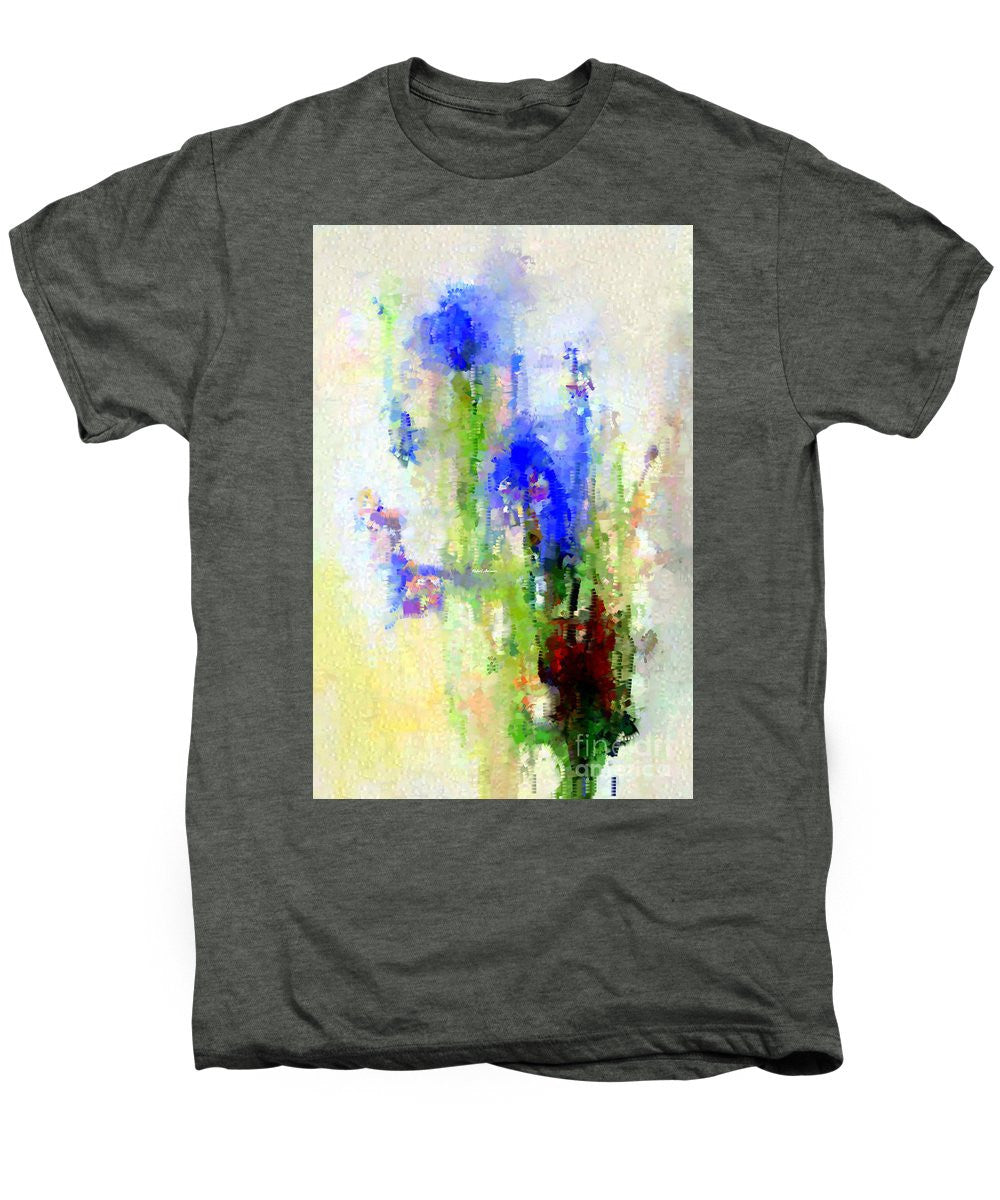 Men's Premium T-Shirt - Abstract Flower 0797