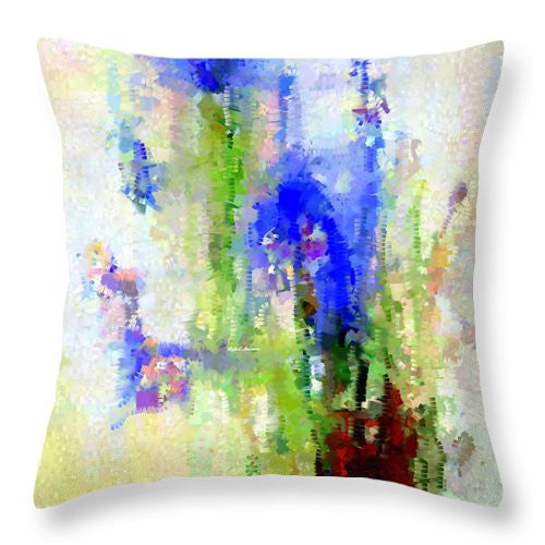 Throw Pillow - Abstract Flower 0797