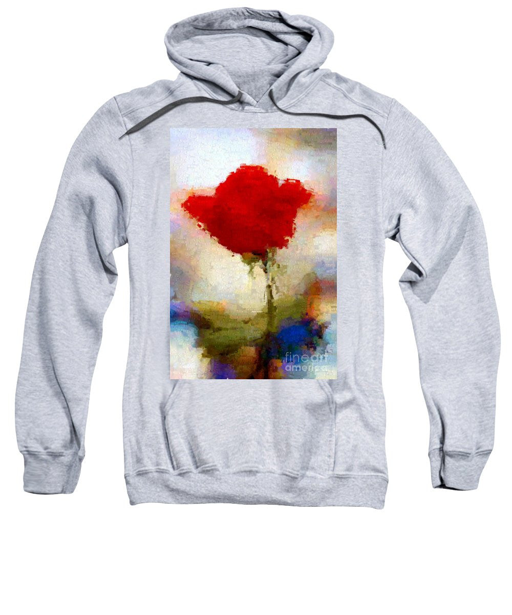 Sweatshirt - Abstract Flower 07978