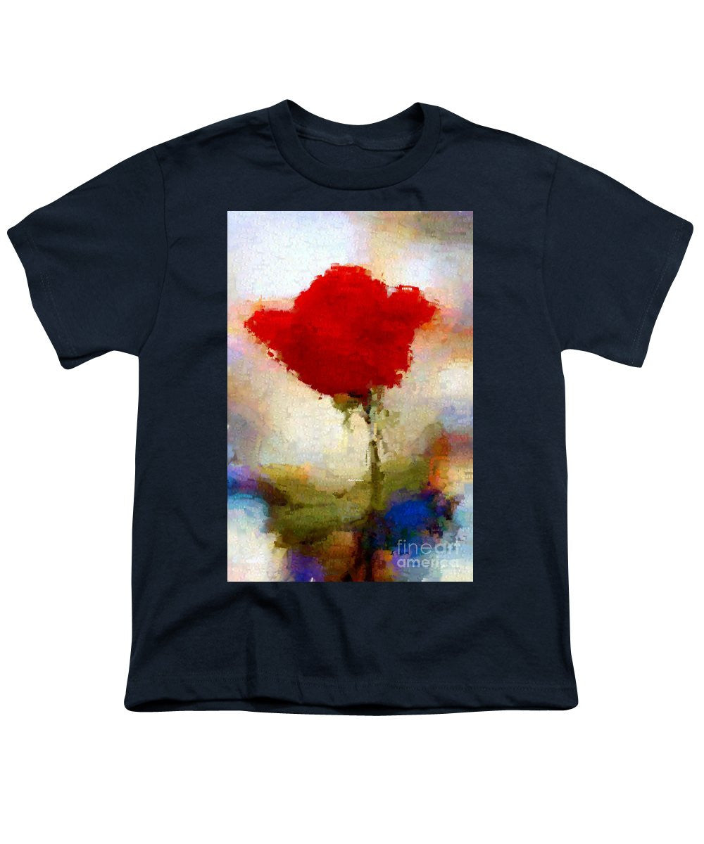 Youth T-Shirt - Abstract Flower 07978