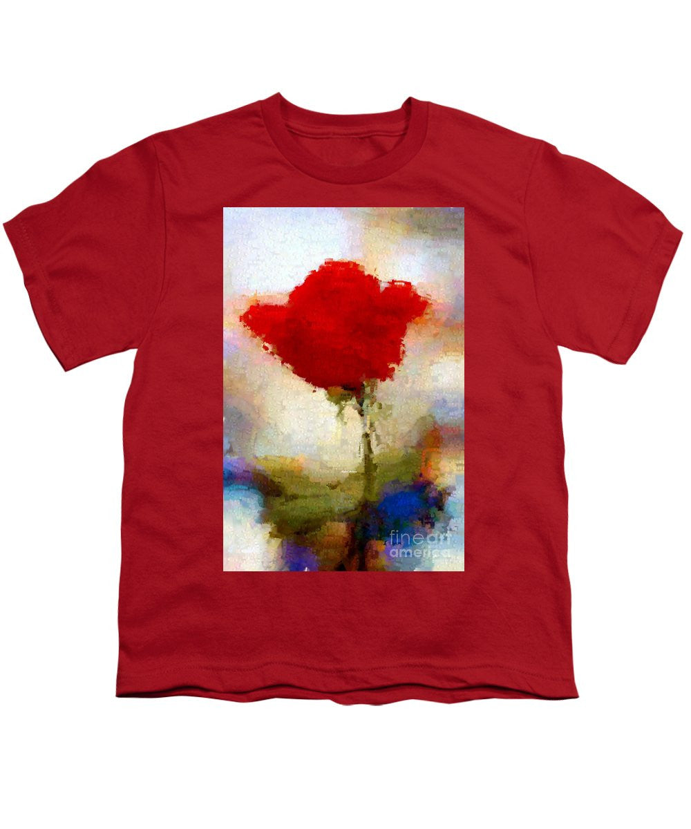 Youth T-Shirt - Abstract Flower 07978