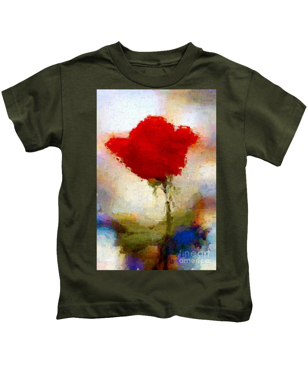 Kids T-Shirt - Abstract Flower 07978