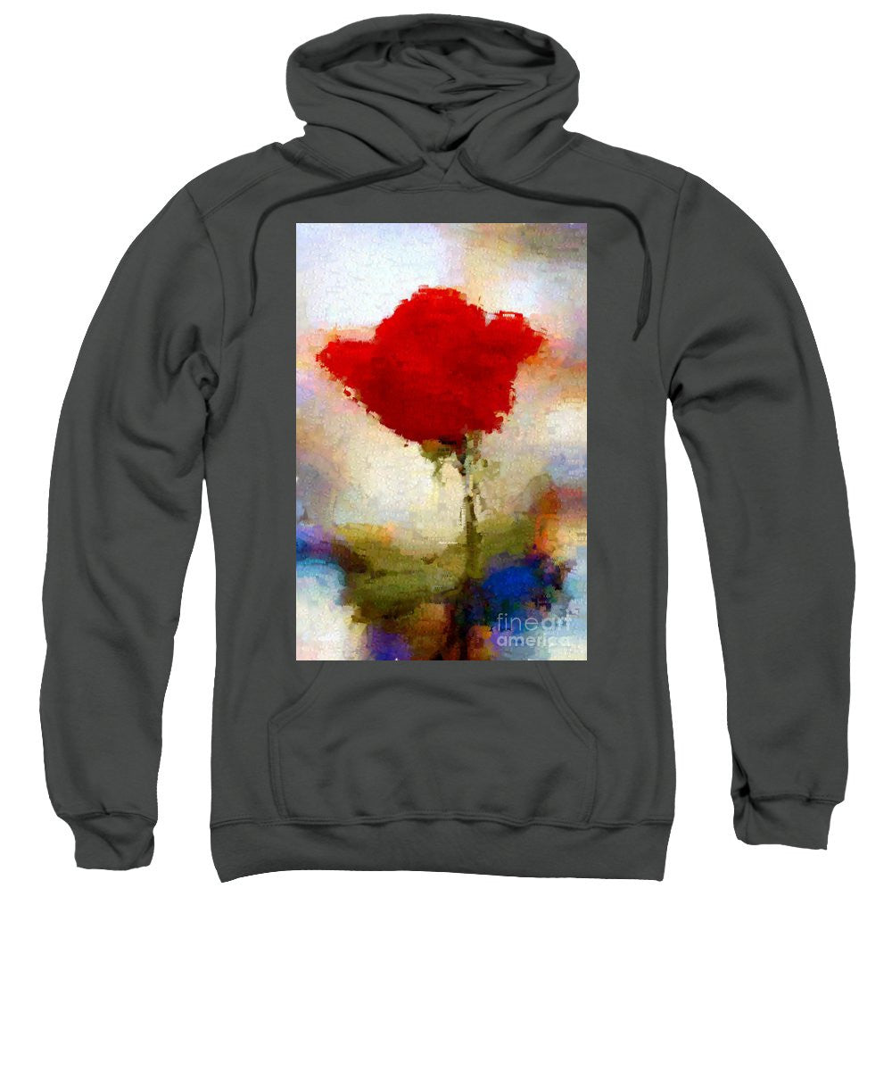 Sweatshirt - Abstract Flower 07978