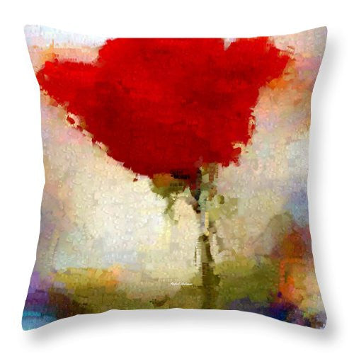 Throw Pillow - Abstract Flower 07978