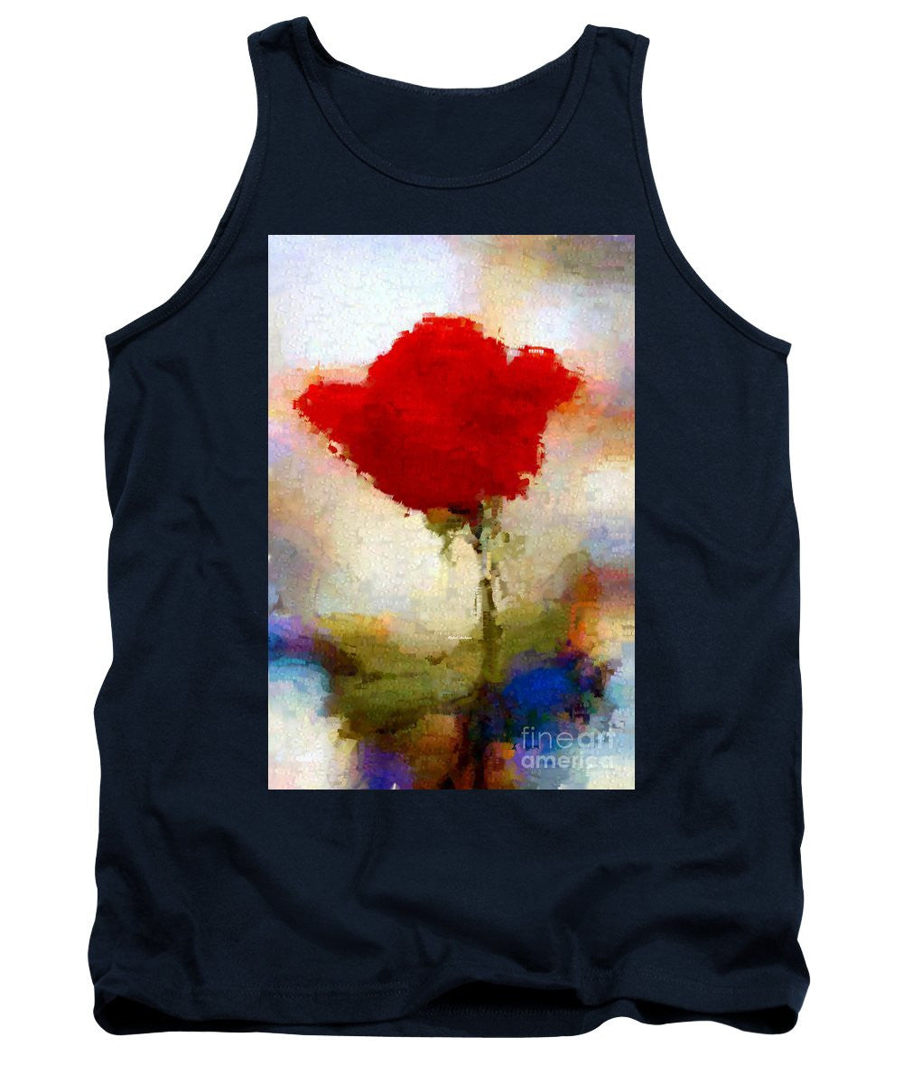 Tank Top - Abstract Flower 07978