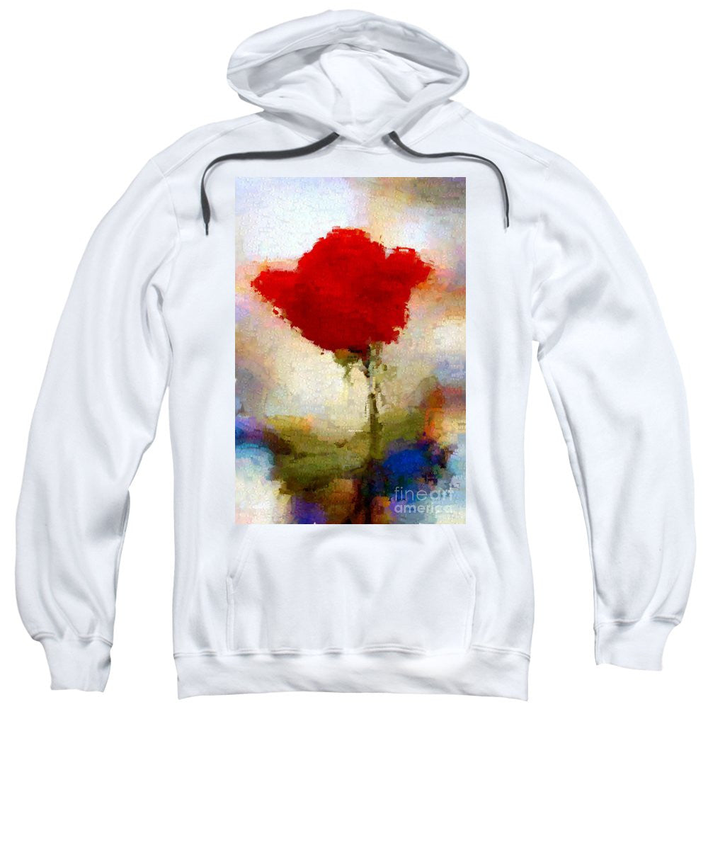 Sweatshirt - Abstract Flower 07978