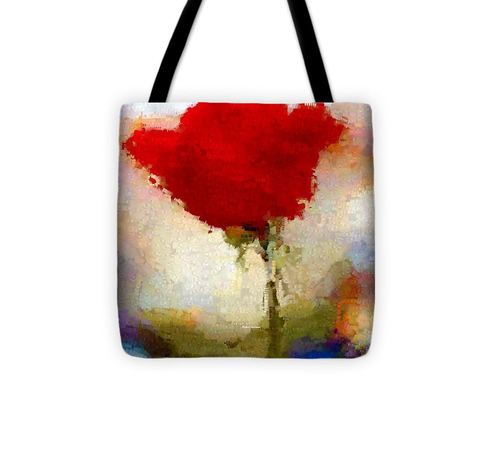 Tote Bag - Abstract Flower 07978