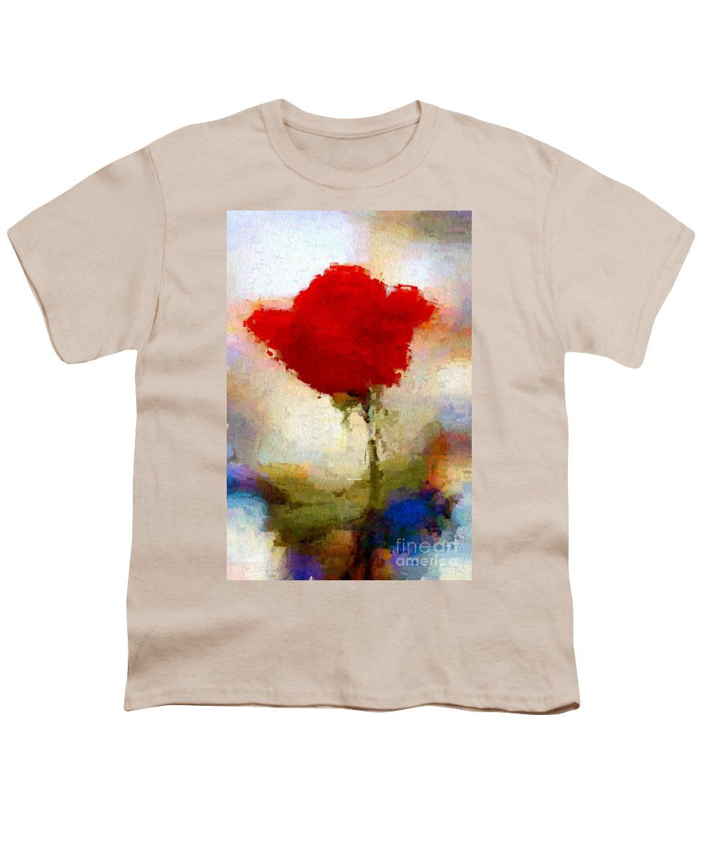 Youth T-Shirt - Abstract Flower 07978