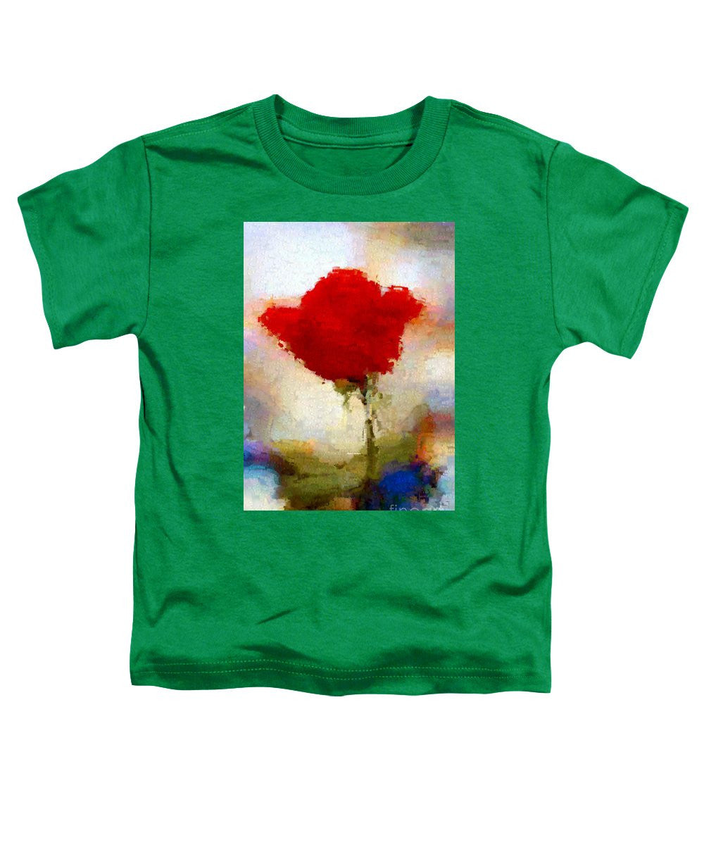 Toddler T-Shirt - Abstract Flower 07978