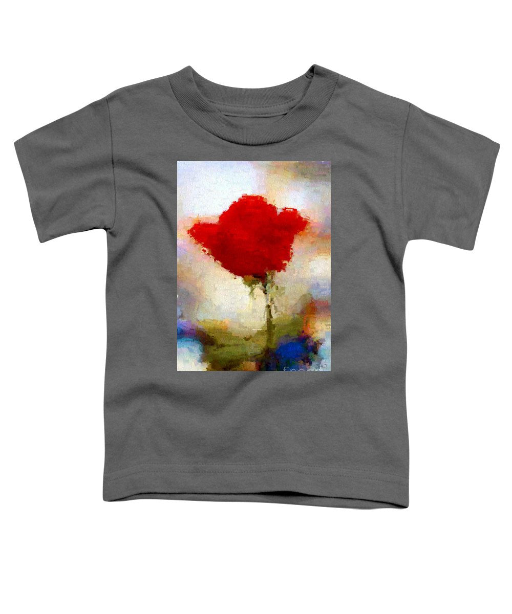 Toddler T-Shirt - Abstract Flower 07978